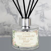 Personalised Wonderful Time of The Year Christmas Reed Diffuser Extra Image 3 Preview
